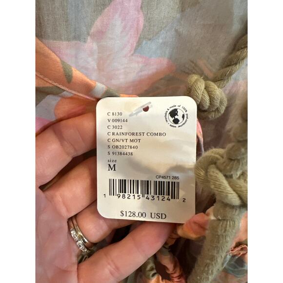 NWT Free People Deserted Island Mini Dress - Picture 6 of 10